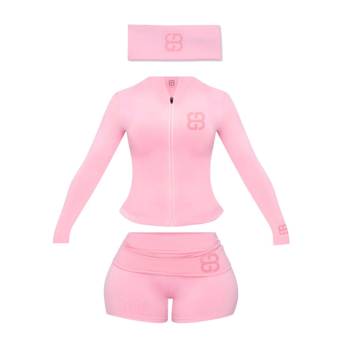 Mini Shorts Set - SOFT ERA GIRL ERA PINK