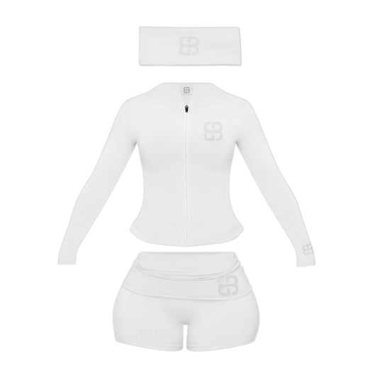 Mini Shorts Set - COCAINE